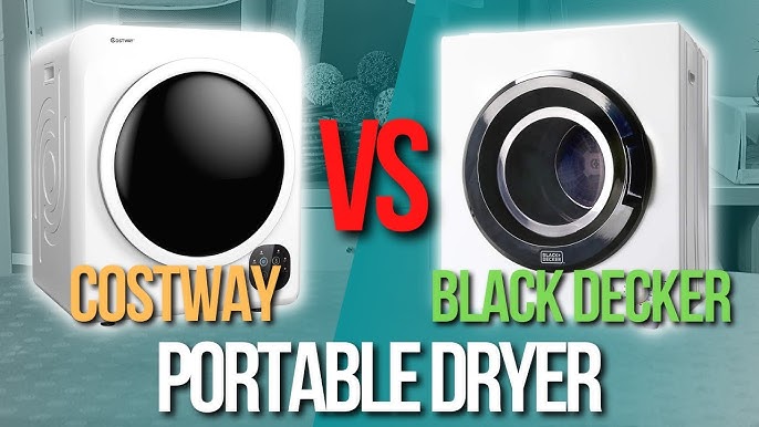 BLACK+DECKER Portable Dryer VS COSTWAY Portable Dryer 