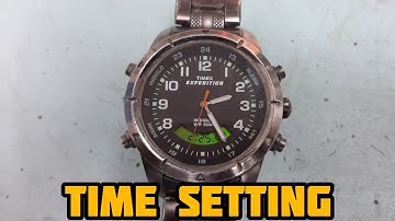 Timex Expedition Analog Digital Watch Time Setting CR2016 | SolimBD | Watch Repair Channel