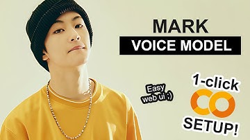 Mark NCT AI Voice Model - RVC 1-CLICK Google Colab Setup