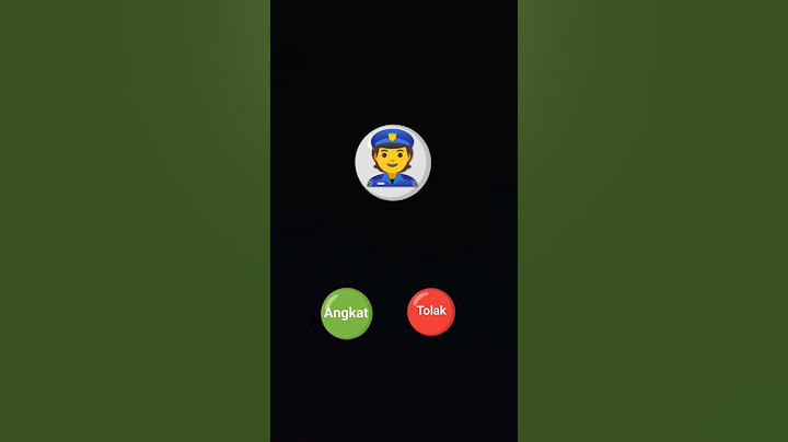waduh aku telepon polisi lagi