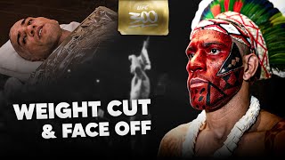 Alex Pereira WEIGHT CUT & FACE OFF Jamahal Hill - UFC 300