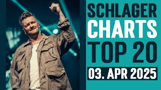 Schlager Charts Top 20 - 03. April 2025