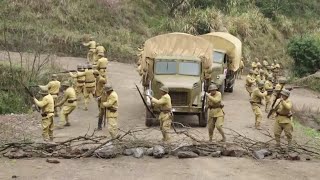 抗日電影！500日軍運送糧食，不料八路早在半路埋伏，連人帶車一起拿下！⚔️ 抗日 | Kung Fu | Action