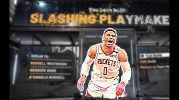 BEST RUSSELL WESTBROOK BUILD 2K20 !! SLASHING PLAYMAKER WITH SHARP TAKE !!!!