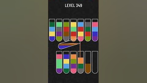 Water Sort Puzzle Level 349 Walkthrough Solution Android/iOS 💦