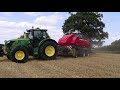 JD6215 + HESTON BALER  JCB4220 + BALE CHASER.