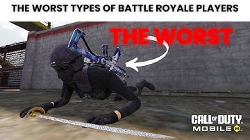 The Worst Types of Battle Royale Players in COD Mobile