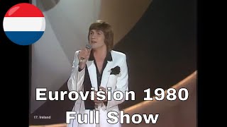 Eurovision Song Contest 1980 🇳🇱- Full Show HQ