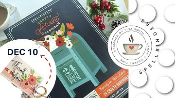Spellbinders | Crafty Advent Calendar 2022 | Day 10
