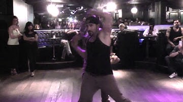 Joe and Solange after class show on 24 06 2013 @ GraceBar in London