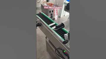 Vial labeling machine #vial #machine #packagingmachine #labelingmachine #factory #label #automation