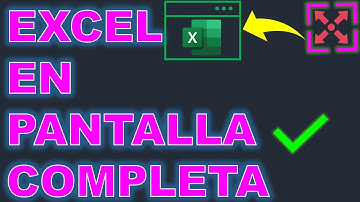 Como poner Pantalla Completa en Excel @JANSCONSULTING  #shorts