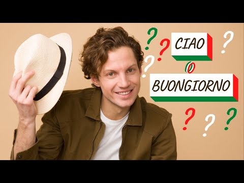 ð®ð¹ I saluti italiani: CIAO o BUONGIORNO? | Italiano in pratica - Aula de italiano para iniciantes ð®ð¹