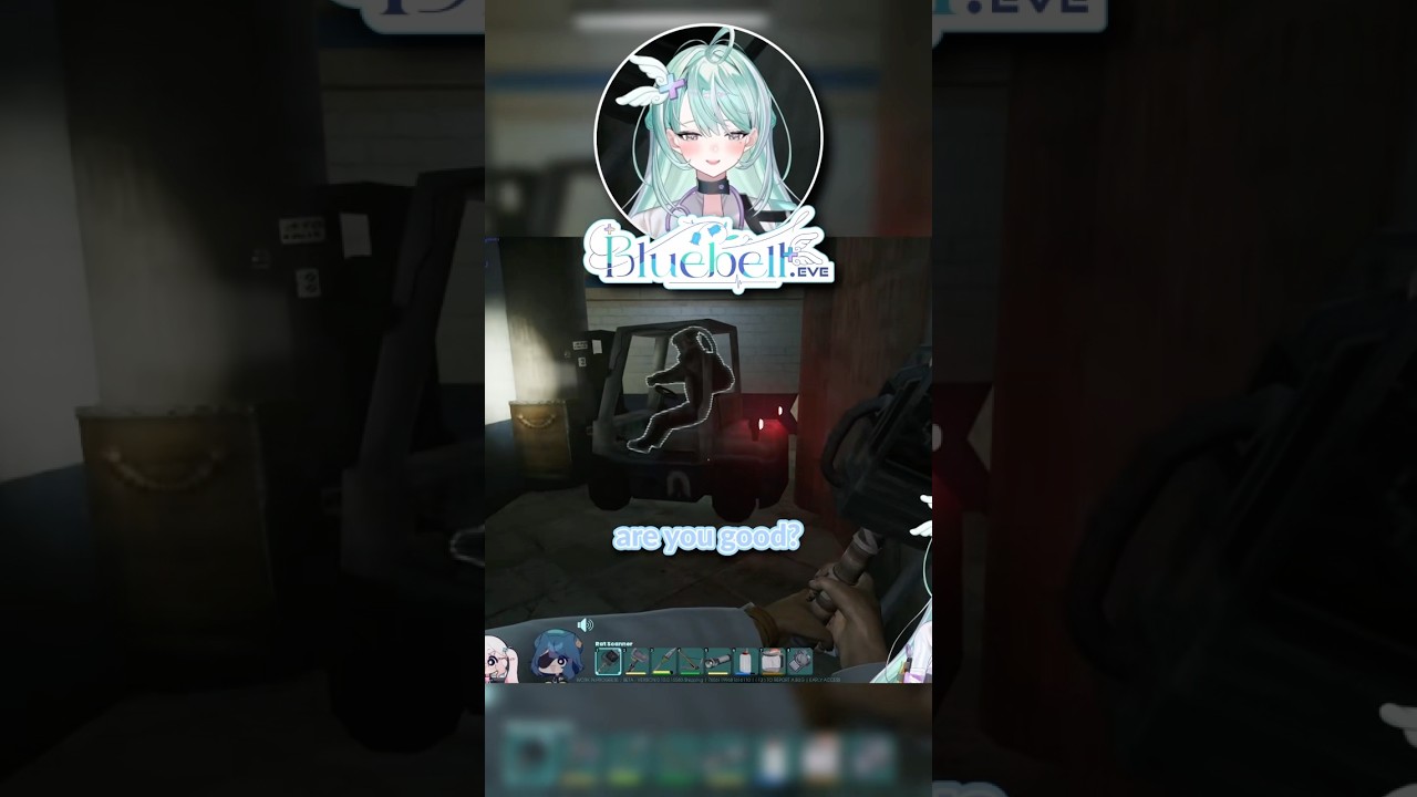 she is NOT forklift certified 😭 w/ @HysteriaCh   #vtuber #envtuber #EVEEXE #abioticfactor
