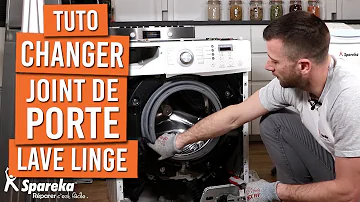 Comment laver joint machine à laver ?