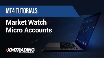 XMTRADING.COM - MT4 Tutorials - Market Watch / Standard Accounts