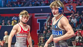 1A 138 – Dresden Grimm G of Auburn IL vs. Owen Miller R of Vandalia IL