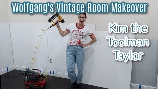 Kim The Toolman Taylor! Vintage Room Makeover for Wolfgang! SO Amazing, DIY's for Beginners & Beyond by THE WADS 106,178 views 4 weeks ago 40 minutes