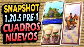 ✅ 5 nuevos CUADROS después de 12 AÑOS!! 👉 Snapshot 1.20.5 Pre-Release 1 by Bobicraft 541,234 views 2 weeks ago 8 minutes, 26 seconds