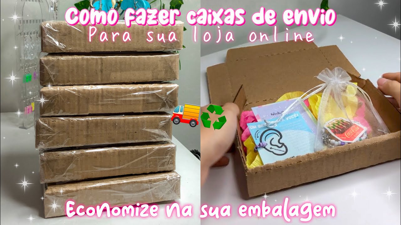 Caixa De Envio Caseira | Venda Para Todo Brasil Com Essas Dicas!