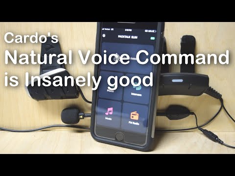 Cardo VOICE COMMAND ABILITY! PACKTALK BOLD/SLIM, FREECOM 4x, FREECOM 4+