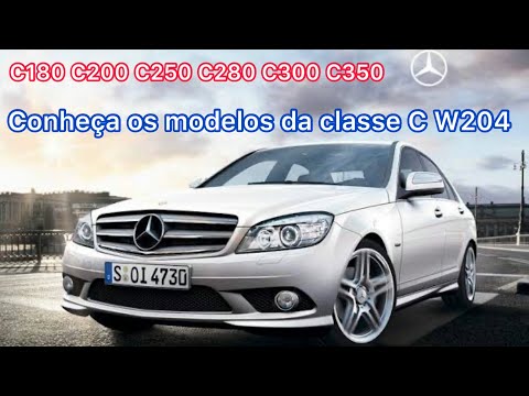 Fichas Técnicas para todas as versões de Mercedes Benz W204 Class C