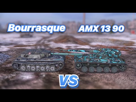 Видео: НА ЗАБИВ#91 | БУРАСИК против ДЕВЯНОСТИКА | B-C Bourrasque VS AMX 13 90 | WoT Blitz | Zlobina Liza