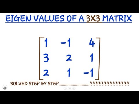 EIGEN VALUES OF