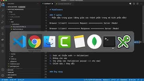 Middleware là gì? Ví dụ về middleware với ExpressJS!