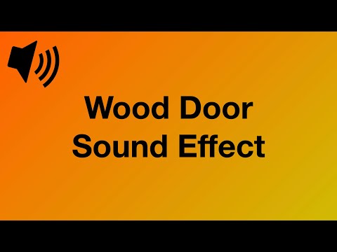 Wood Door Open