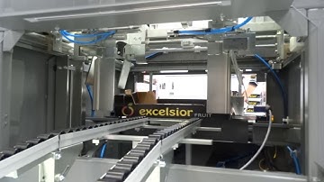 AR-7/D:  Apilador con paso de Caja / Box Stacker with conveyor mode.