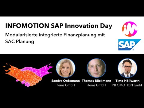 Modularisierte integrierte Finanzplanung mit SAC Planung | INFOMOTION SAP Innovation Day