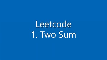 Leetcode 1 Two Sum | Tech interview question | Clearly Explained | C++ | FAANG Interview Prep | Easy