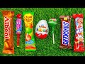 Top 5 Satisfying Video ASMR Lollipops Chocolate and Gummy Candy Unboxing Video Most Popular Candy...