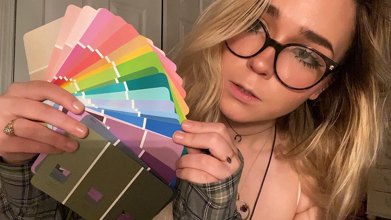 ASMR in Polish/Po Polsku: Wybieram Twój Personalny Kolor *Analiza Koloru* 🌈 🧿