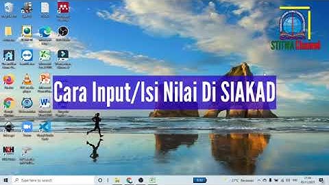 Cara Input (mengisi Nilai Mahasiswa) Di SIAKAD Bagi Dosen