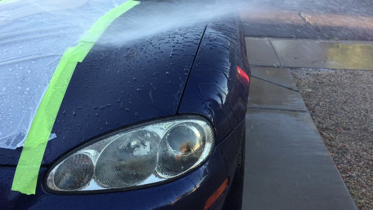 Gyeon Wet Coat Application 2 YouTube