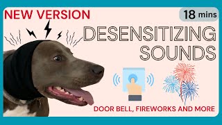 #2023 DESENSITIZE YOUR DOG (Sound Triggers: Doorbell, Thunder, Fireworks, Barking, Vacuum)