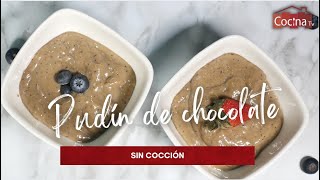 Pudín de chocolate sin cocción - CocinaTv producido por Juan Gonzalo Angel Restrepo