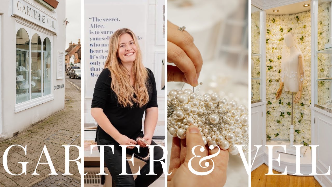 Garter & Veil Boutique Walkthrough | Explore Bespoke Bridal Accessories with Founder Gemma Victoria