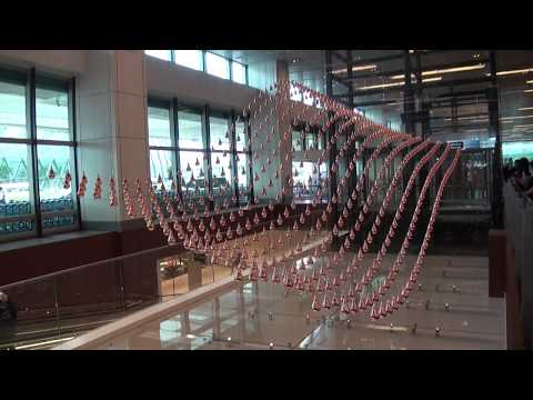 シンガポール・チャンギ空港ターミナル1の『キネティック