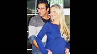 Cute Wife Of Wasim Akram Whatsaap Video