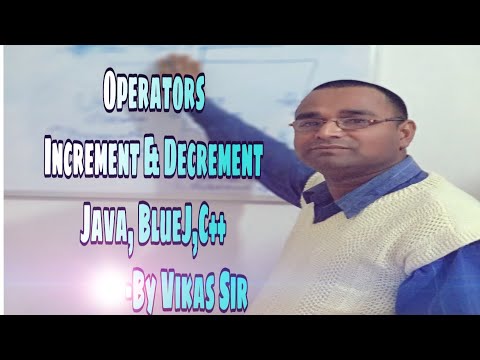 Operators (Java,Blue J,C++)Increment