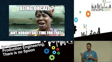 Production Engineering, There Is No Spoon - Ran Leibman - DevOpsDays Tel Aviv 2016
