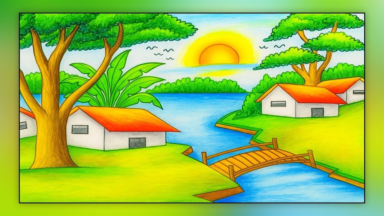 パステルアートの描き方【 海 】by3色パステルアート - YouTube