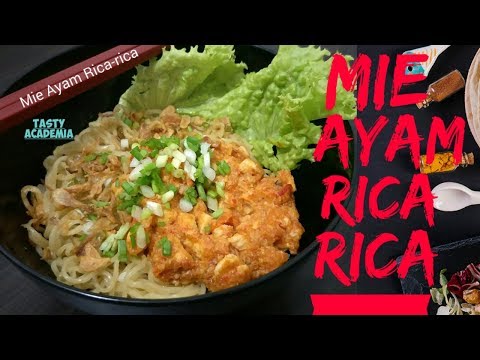 Resep Mie Ayam Rica Rica