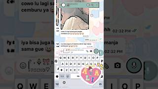 POV PELAKOR || pov whatsmock fake chat || sc telegram luvchesia || #whatsmock #soft #fyp #aesthetic screenshot 4