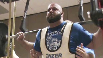 Brandon Lilly - 950lbs. Squat || SPF Cell Block Classic Powerlifting Meet 2009