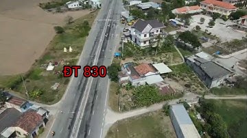 Bán 1223m2 đất thổ cư Mặt tiền đường tỉnh 830 thuộc xã Mỹ lệ cần đước Long An giá 15 tỷ 5.