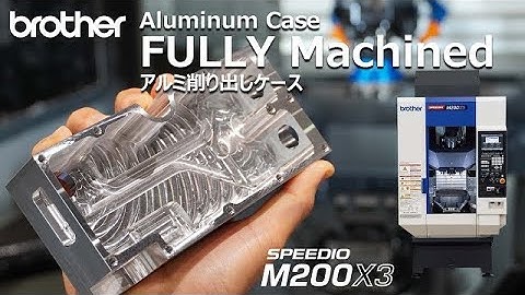 Brother SPEEDIO M200X3 (5-Axis) Semiconductor Component Machining (Aluminium)